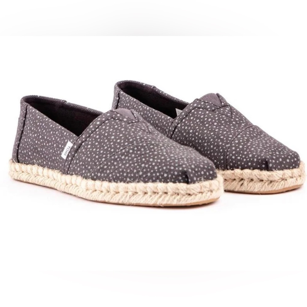 🌸NEW TOMS Polka Dot Espadrilles Women’s Sz 8 Without Box.